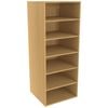 Lugna 1536 x 600 x 580mm Sand Ready To Assemble Robe Insert 5 Shelf Unit