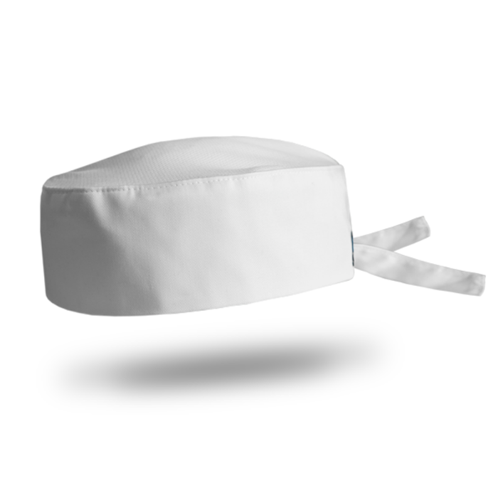Chefs Brigade Beanie Wrap White
