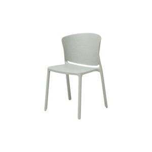 Olg Ripple Commercial Grade Moulded Plastic Stackable Chair Tea Green