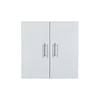 Bedford 600 x 600 x 300mm White 2 Door High Moisture Resistant Wall Cabinet