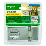 Whitco Bright Chrome Double Cylinder Deadlatch