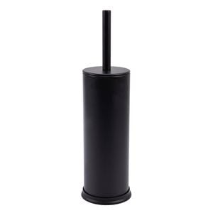 Estilo 90mm x 370mm Matt Black Basic Toilet Brush