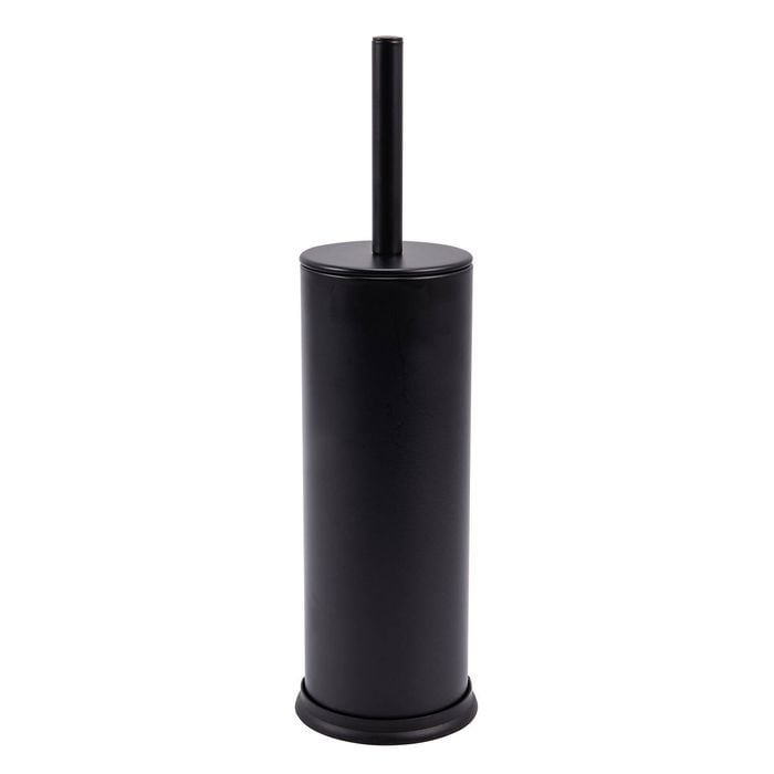 Estilo 90mm x 370mm Matt Black Basic Toilet Brush