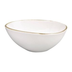 Olympia Bowl Kiln Chalk 4 Pack 215mm 1022ml Ceramic Tableware