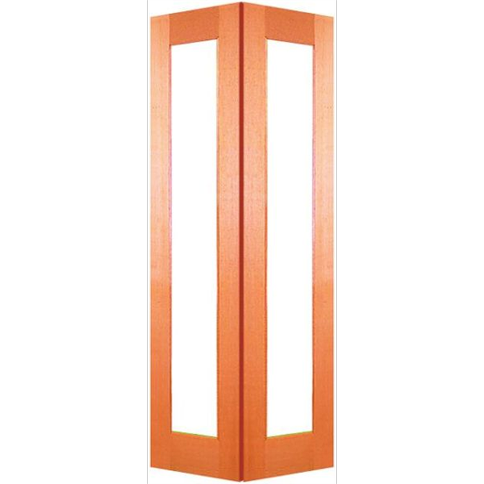 Woodcraft 2040 x 820 x 35mm Internal Bifold Door 1Lite Clear Safety Glass