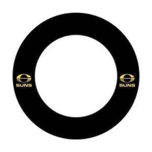 AFL Gold Coast Dartboard Surround Suns Team Design Universal Fit