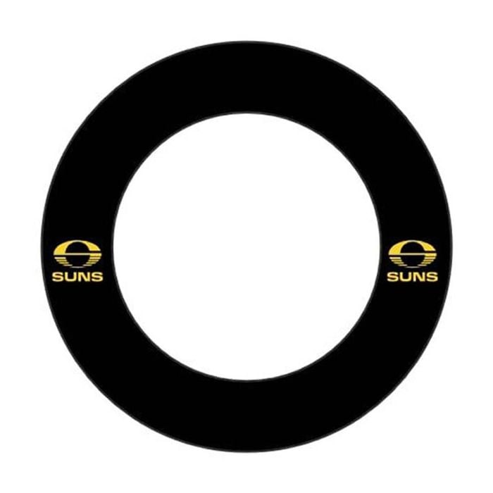 AFL Gold Coast Dartboard Surround Suns Team Design Universal Fit