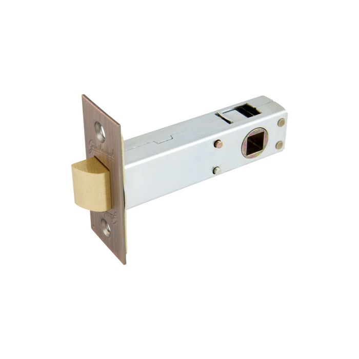 Gainsborough Aged Brushed Copper Passage Latch 