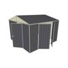 Build-a-Shed 3.0 x 3.0 x 2.3m Gable Double Hinged Side Doors Shed - Grey