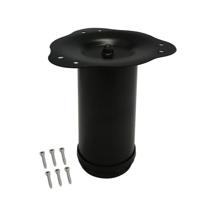 Adoored 60 x 150mm Black Round Table Leg