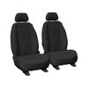 Getaway Neoprene Front Black/SL Seat Covers - BT50 Ranger Single 2011-15