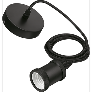 Philips 2m Black Modern Suspension Cord
