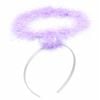 ANGEL HEADBAND Fairy Halo Hair Hoop Costume Dress Up Party Violet Purple