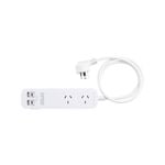 Arlec 2 Outlet Portable Power Board With USB-A & USB-C
