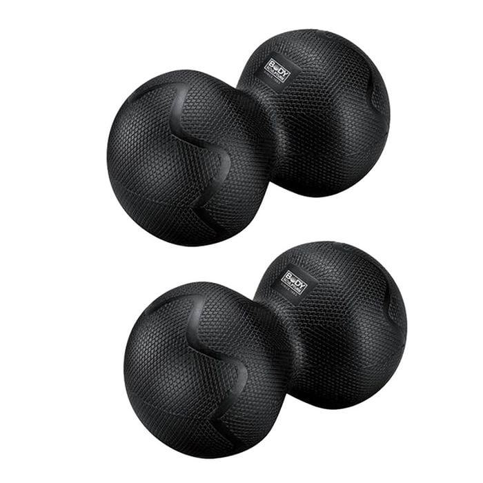 2pk Body Sculpture Back & Spine Pain Durable Ergonomic Foam Massage Roller