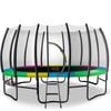 Kahuna 14ft Twister Springless Trampoline - Rainbow