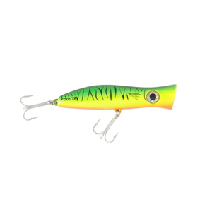 Halco Roosta Popper 105 Hard Body Surface Fishing Lure H52 Fluro Green