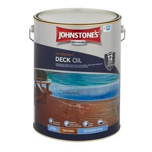 Johnstone's 10L Natural Slip Resistant Decking Oil