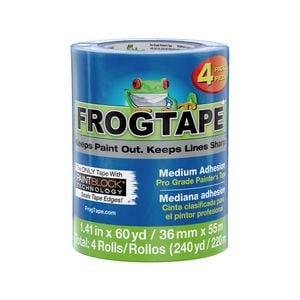 FrogTape 36mm x 55m Blue Pro Grade Painter’s Tape - 4 Pack