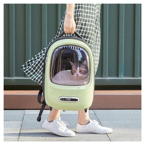 Petkit Breezy Smart Cat Carrier Backpack Green