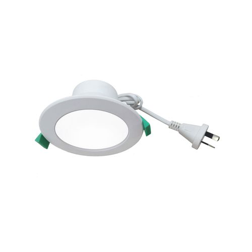 Brilliant 8W 90mm Tri Colour Joblot Dimmable 10 Downlights And 10 Plug ...