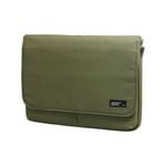 ST'9 L size 15.6/16 inch Khaki Laptop Sleeve Padded Shoulder Bag Travel Carry Case LATO