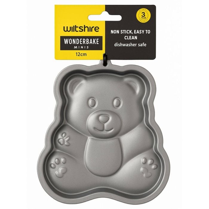 Wiltshire WonderBake Mini Non Stick Pan - Bear (12cm) - Silver | Yes | Yes
