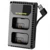 Nitecore USN1 Sony USB Dual Slot Charger for SONY NP-FW50