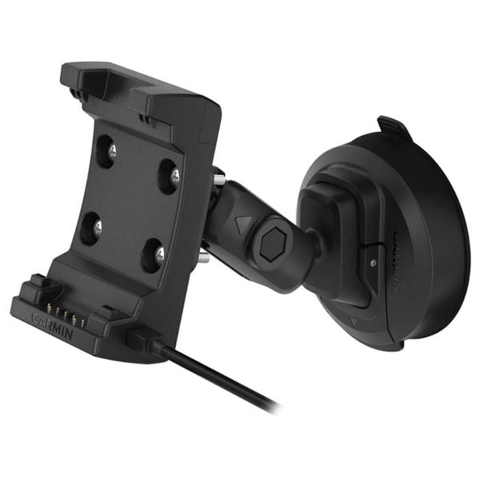 Garmin Suction Cup Mount w Speaker - USB-C