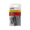 Lane 70mm Matte Black Fixed Pin Butt Hinge - 2 Pack