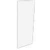 Lugna 768 x 300 x 16mm White End Panel