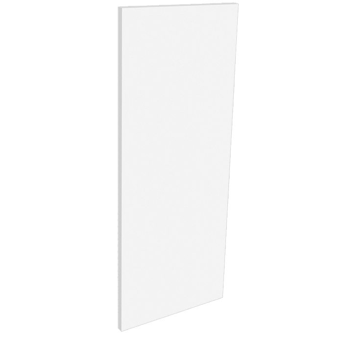 Lugna 768 x 300 x 16mm White End Panel