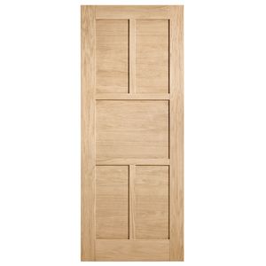 Corinthian 2040 x 520 x 35mm Internal Door White Oak Moda AMOD24