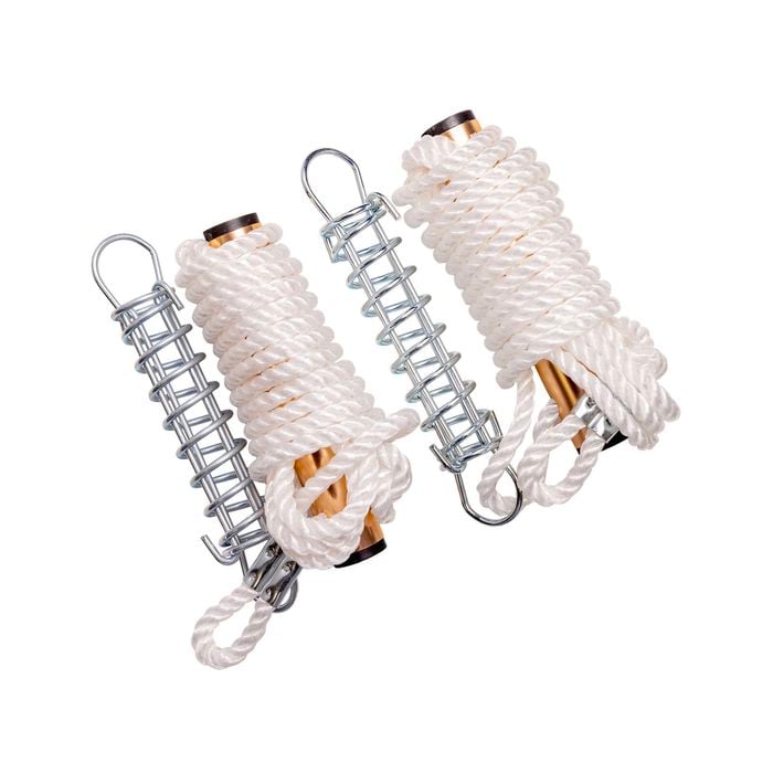 Polytuf 6mm x 3m Guy Rope With Runner And Trace Spring - 2 Pack