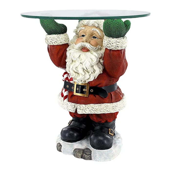 Christmas Santa Claus Snack Tray Rack