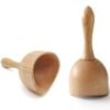 NNEOBA 2PCS Wooden Cupping Therapy Massage Tools Natural