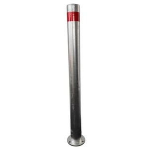 Builders Edge 900mm Galvanised Safety Bollard