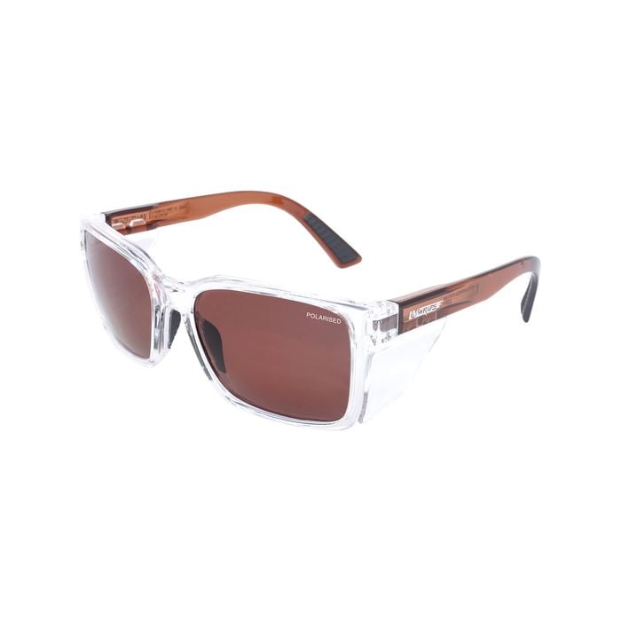UV Wrap Copper Polarised Safety Glasses 6206PC