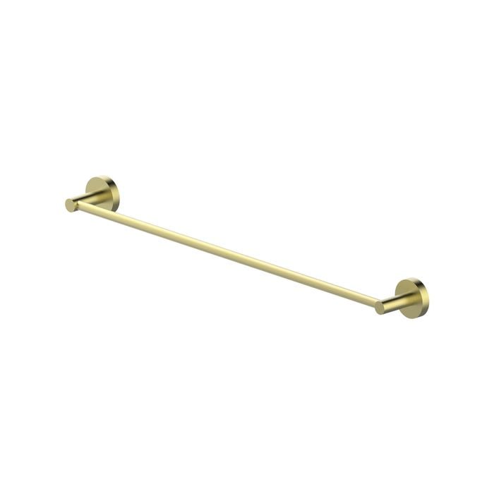 Gareth Ashton Brushed Brass 760mm Single Towel Rail