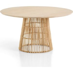 Tamborine Indoor Mango Wood 1.4m Round Dining Table