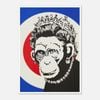 Galrie Banksy Monkey Queen Art Print Iconic 2003 Masterpiece, Poster Only, A0 84 x 119cm (33 X 47inch)
