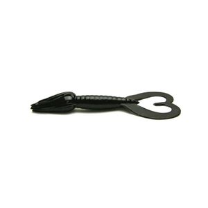 Keitech Little Spider 3" Scented Soft Plastic Fishing Lure 001S Black