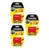 3PK Camelion Silicon Led Red Rear Bicycle Light Inc. Batteries