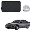 Front Windscreen Sun Shade for Volvo S40 1997 - 2004 - Standard 150 x 85 cm - Black