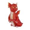 Northcote Pottery 11 x 22cm Fiery Dragon Garden Statue