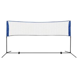 vidaXL Badminton Net Set with Shuttlecocks 300x155cm Net Stand Portable Sport