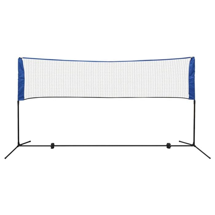 vidaXL Badminton Net Set with Shuttlecocks 300x155cm Net Stand Portable Sport