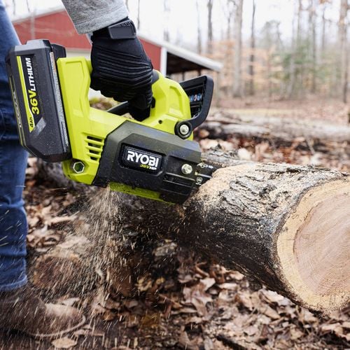 Ryobi 36V HP Brushless 12 30cm Top Handle Chainsaw Tool Only R36XCHS10 Bunnings Australia