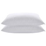 Dreamaker Bamboo Terry Towelling Waterproof Pillow Protector (Twin Pack)
