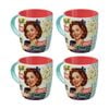 4x Nostalgic-art Ceramic Coffee Mug Did I Just Roll My Eyes Out Loud 330ml